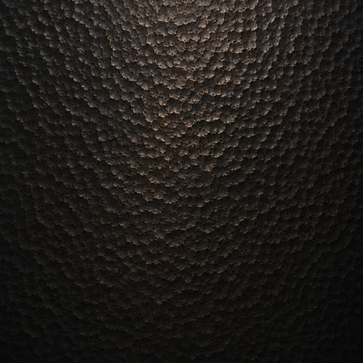 Hammered finish texture